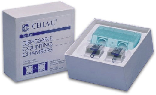 Cell-Vu Sperm Counting Chamber DRM-600